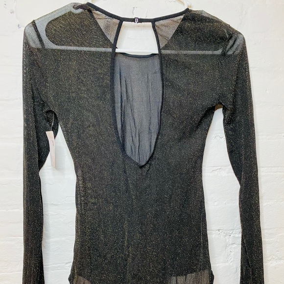 🆕 Halogen Long Sleeve Mesh Bodysuit - Picture 11 of 11